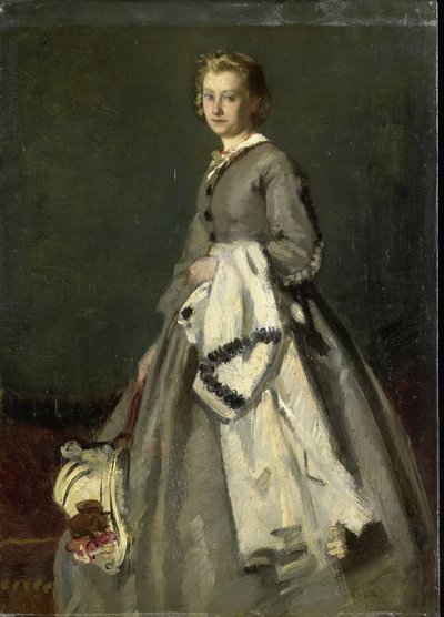 Une jeune femme - August Allebe