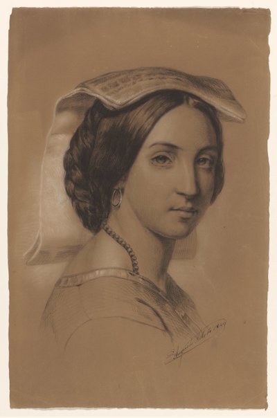 Femme italienne - August Allebe