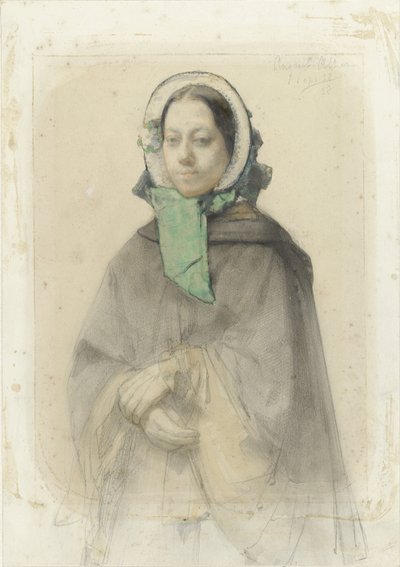 Portrait de Theresia A. A. Allebé - August Allebe