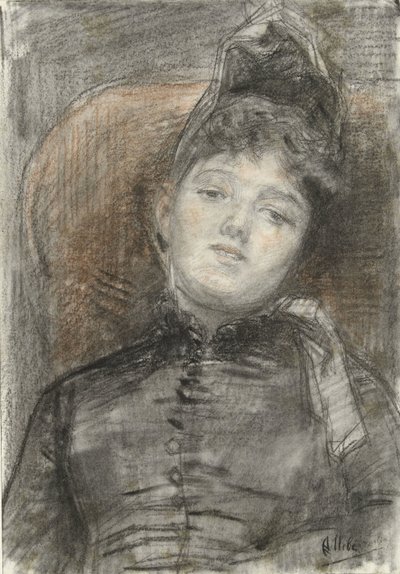 Le modèle ivre - August Allebe