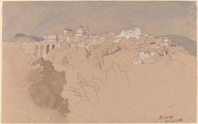 Ariccia vue de l