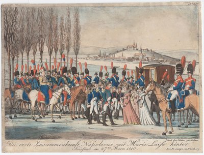 Napoléon présentant l
