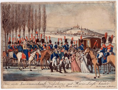 Napoléon présentant l