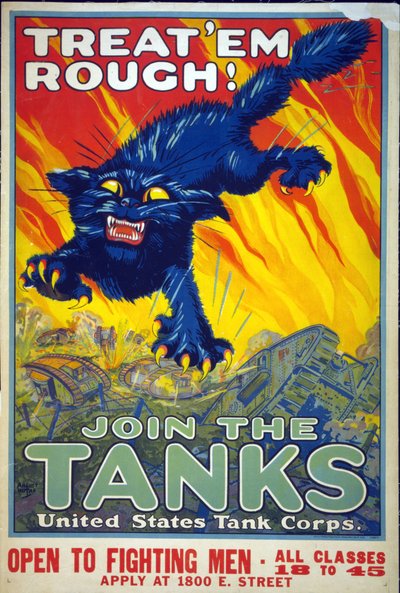 Traitez-les durement ! Rejoignez les tanks, 1917 - August Hutaf
