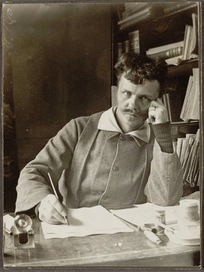 Autoportrait - August Johan Strindberg