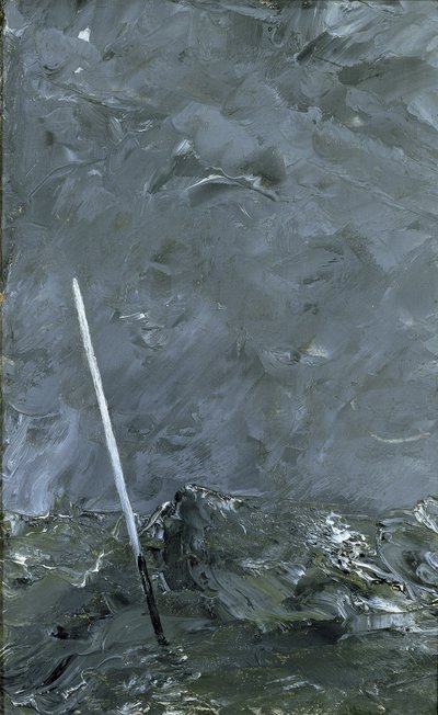 Mer Orageuse Bouée sans Marque de Sommet, 1892 - August Johan Strindberg