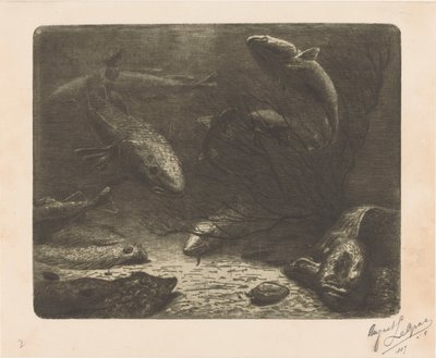 Aquarium - August Le Gras (signed by artist)