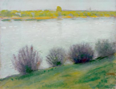 Sur le Rhin près de Hersel - August Macke