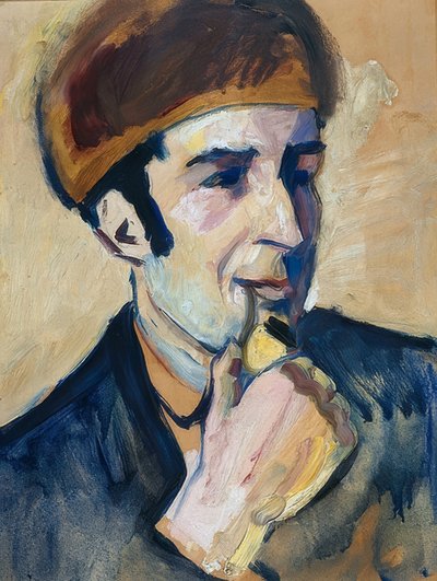 Portrait de Franz Marc. 1910 - August Macke