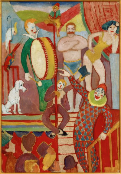 Monde du cirque I - August Macke