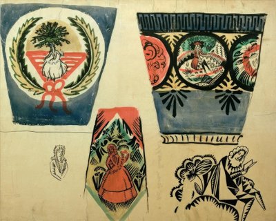 Trois vases - August Macke
