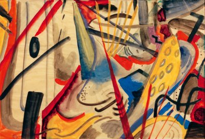 Composition de couleurs II - August Macke