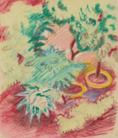 Pots de fleurs - August Macke