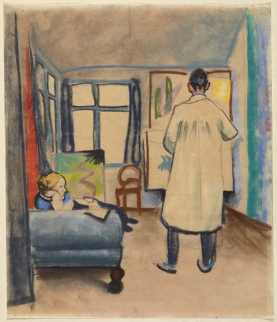 Franz et Maria Marc dans l