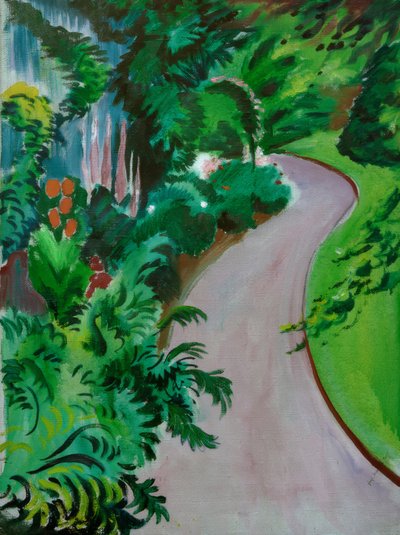 Chemin de jardin - August Macke