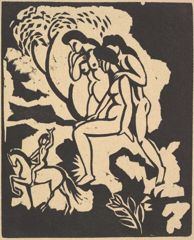 Salutation Begrüssung, 1912 - August Macke