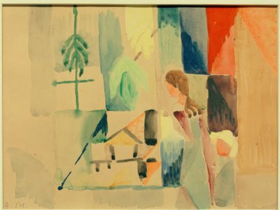 Enfants au magasin de légumes II - August Macke