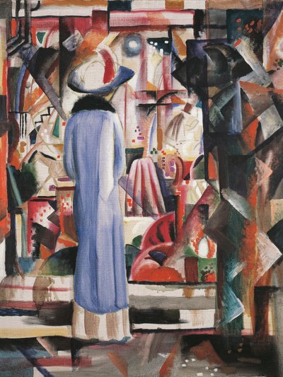 Grande vitrine lumineuse - August Macke