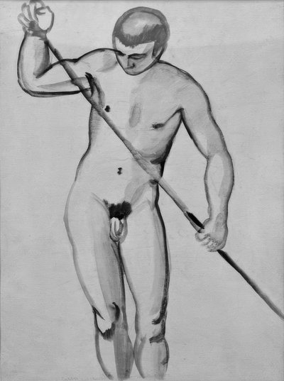 Nu masculin (Ferry) - August Macke