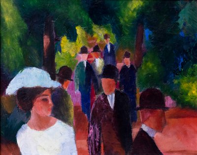 Promenade - August Macke