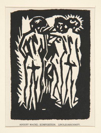 Trois nus - August Macke
