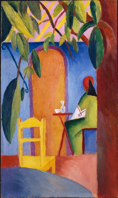 Café turc - August Macke