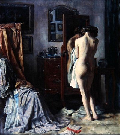 Le Boudoir - August Rieper