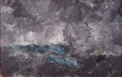 Tempête dans les Skerries. "Le Hollandais volant - August Strindberg