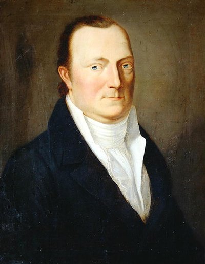 Portrait du président de la police Ludwig von Manger, vers 1825 - August von der Embde