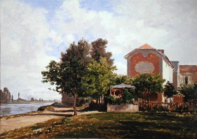 Le Cabaret Maurice à Bougival - Auguste Paul Charles Anastasi
