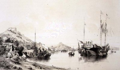 La côte de Macao à marée haute, planche 12 de 