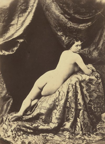 Étude de nu, c. 1855 (photo) - Auguste Belloc
