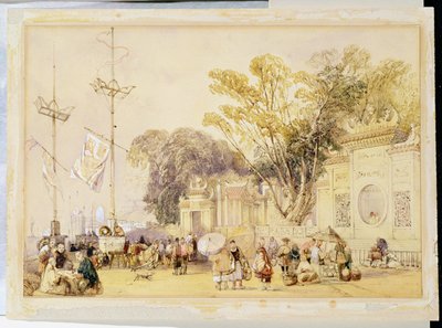Place du village dans la baie de Hong Kong, planche 5 de 