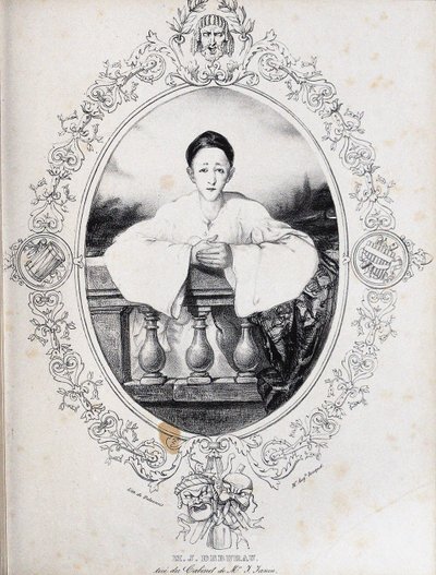 Jean-Gaspard Deburau en Pierrot, 1845 - Auguste Bouquet