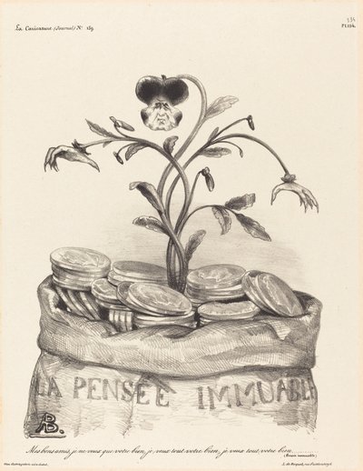 La Pensée Immortelle - Auguste Bouquet