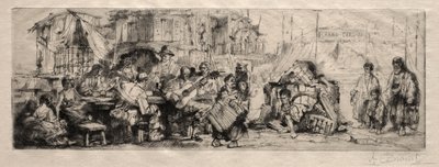 Cirque ambulant - Auguste Brouet