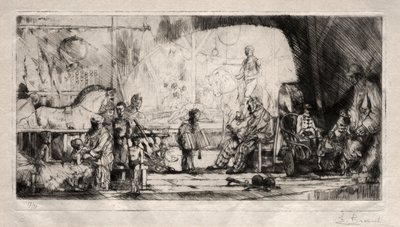 Le cirque Pinder - Auguste Brouet