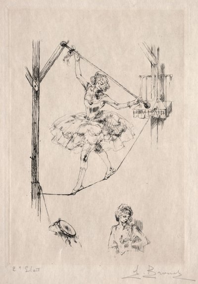 Danseur de corde - Auguste Brouet