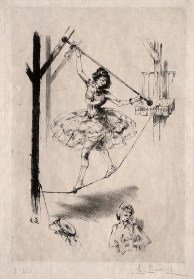 Danseur de corde - Auguste Brouet
