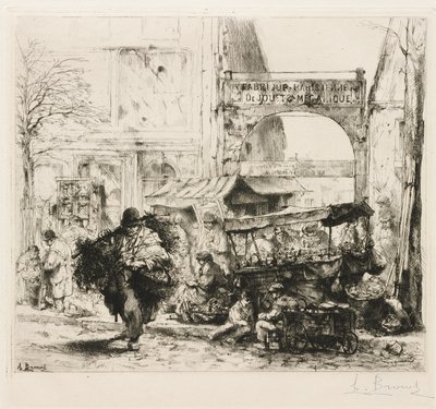 Une matinée Avenue de Clichy - Auguste Brouet