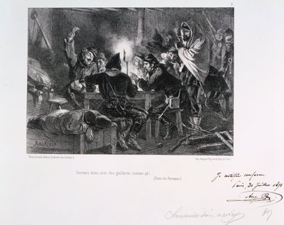 Dormez donc, avec des gaillards comme ça!, Siège de Paris - Auguste Bry