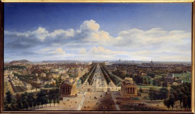 Vue de Paris prise de l