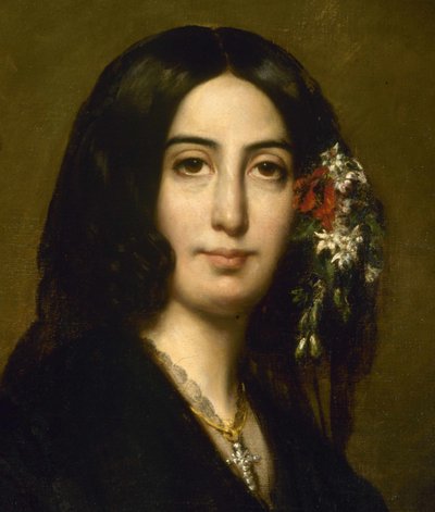 Portrait de George Sand, vers 1837 - Auguste Charpentier