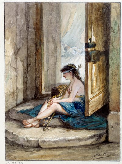 Illustration de la fable « L