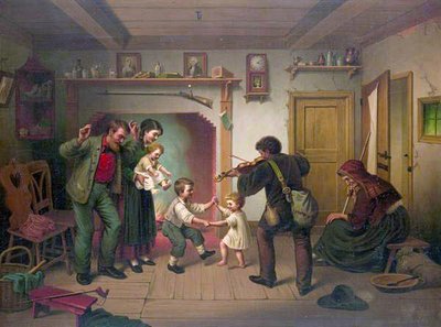 Danser au son du violon - Auguste Dircks