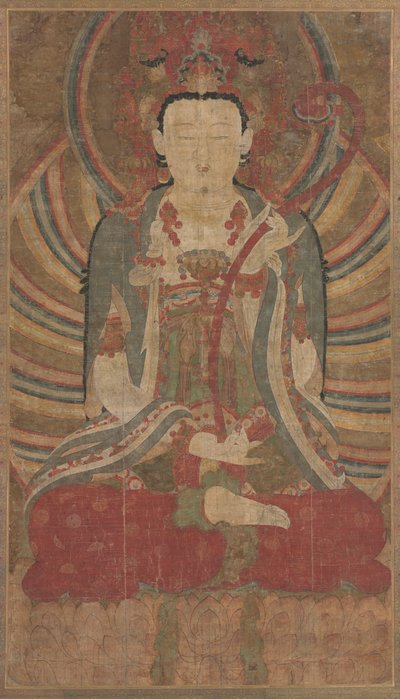 Manjusri assis - Auguste Dujardin