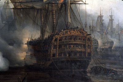 Bataille de Trafalgar (détail) - Auguste Etienne Francois Mayer