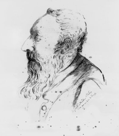 Portrait du sculpteur Auguste Rodin - Auguste Eugene Beuret