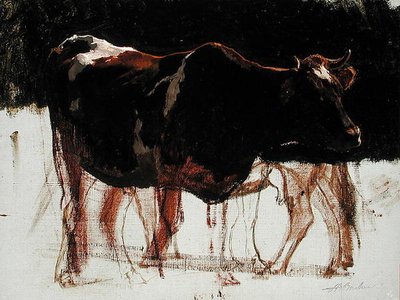 Étude de Bétail - Auguste Francois Bonheur