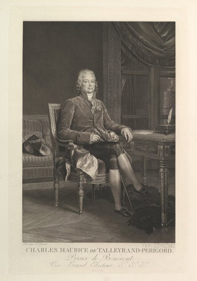 Portrait de Charles Maurice de Talleyrand-Périgord, après 1808 - Auguste Gaspard Louis Desnoyers